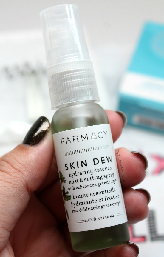 Farmacy Skin Dew Hydrating Essence Mist & Setting Spray / myfindsonline.com