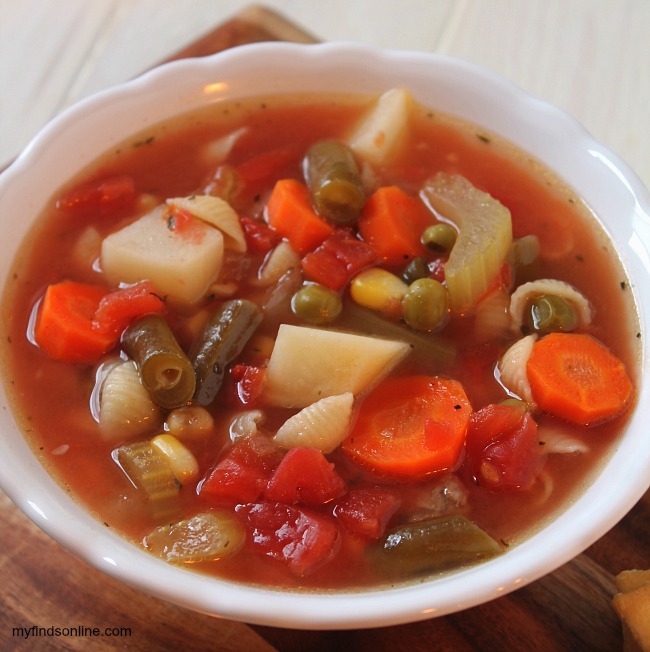 Crockpot Vegetable Soup