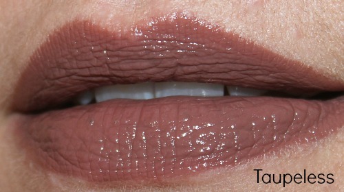 L'oreal Taupeless Infallible Lip Paint Swatch / myfindsonline.com