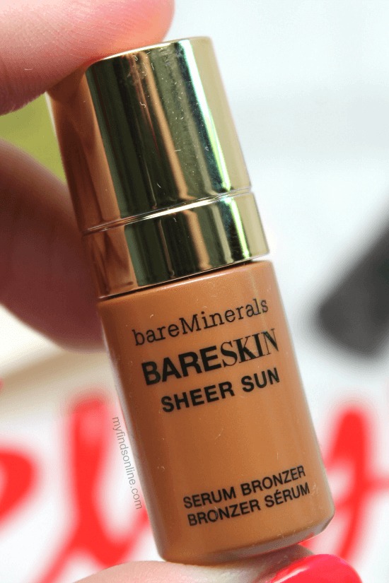 Bare Minerals Bare Skin Sheer Sun Serum Bronzer / myfindsonline.com