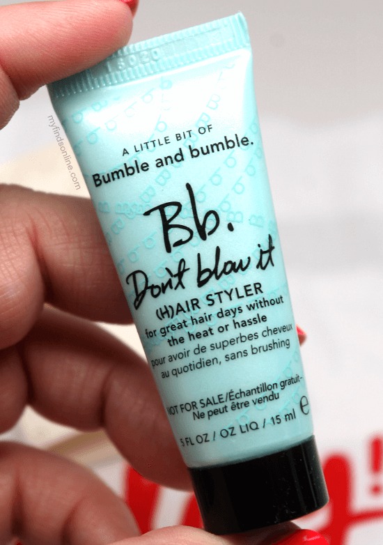 Bumble and Bumble Don't Blow It Hair Styler / myfindsonline.com