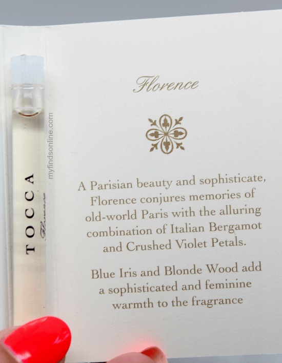 Tocca Florence Perfume / myfindsonline.com