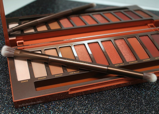 Urban Decay Naked Heat Eyeshadow Palette Review, Pics & Swatches / myfindsonline.com