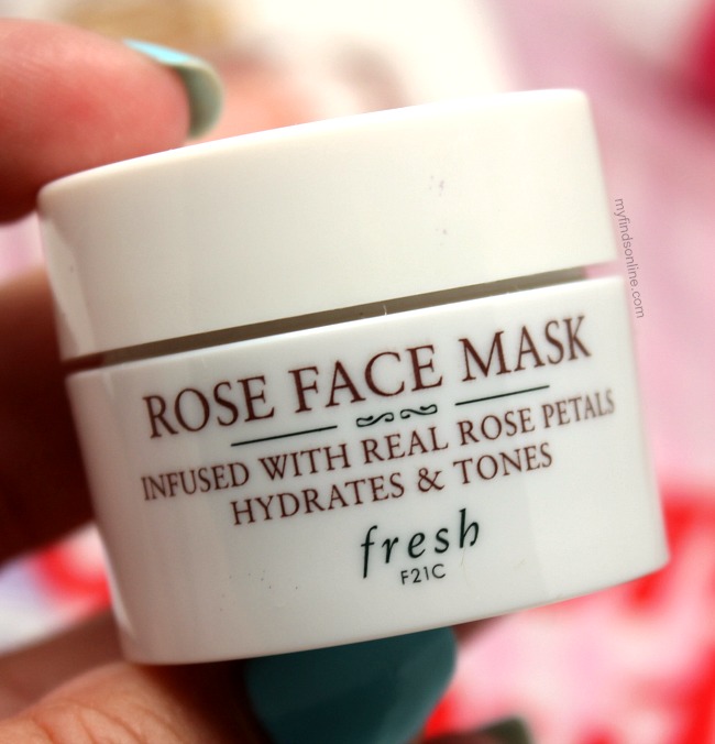 Fresh Rose Face Mask / myfindsonline.com