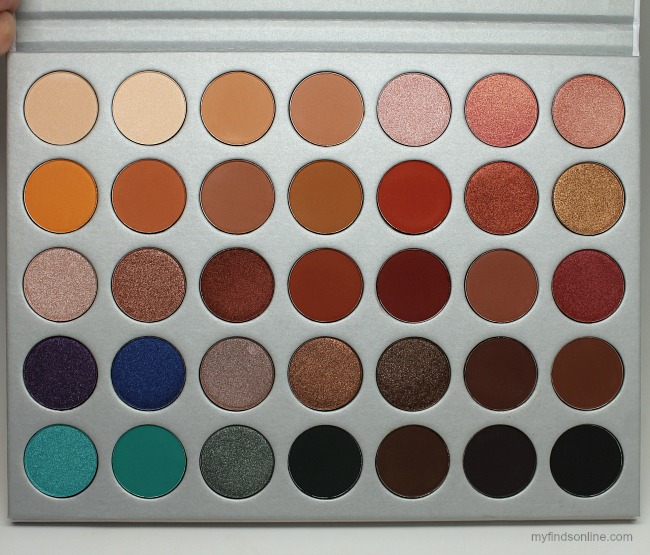 The Morphe x Jaclyn Hill Eyeshadow Palette Review, Pics and Swatches / myfindsonline.com
