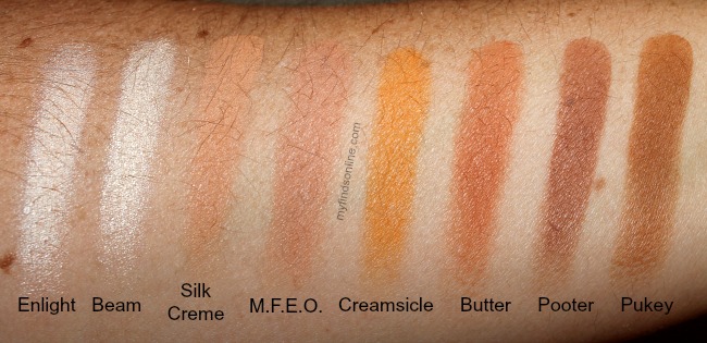 The Morphe x Jaclyn Hill Eyeshadow Palette Swatches / myfindsonline.com