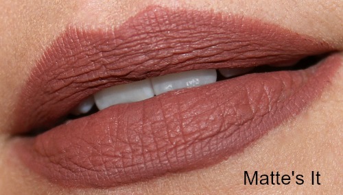 L'Oreal Matte's It Color Riche Matte Lip Liner Swatch / myfindsonline.com