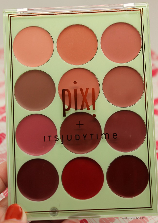 Pixi + ItsJudyTime Get The Look ItsLipTime Lipstick Palette / myfindsonline.com