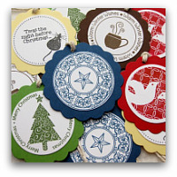 Handmade Holiday Gift Tags / myfindsonline.com