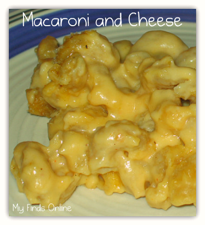 Basic Macaroni and Cheese / myfindsonline.com