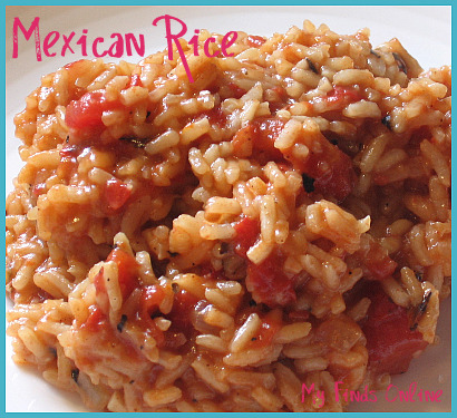 Easy Homemade Mexican Rice / myfindsonline.com