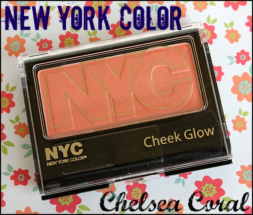 NYC New York Color Cheek Glow Blush Chelsea Coral