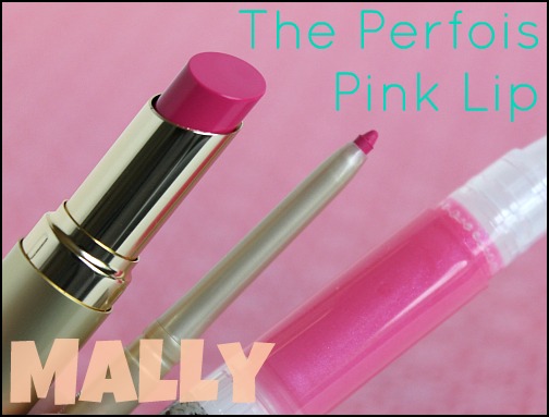 Mally The Perfois Pink Lip Set in Bright Pink