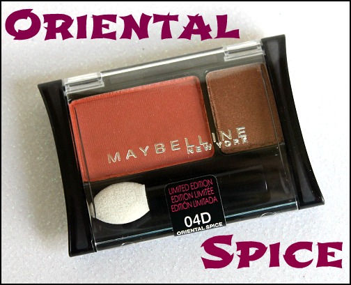 Maybelline Limited Edition Eyeshadow Duo Oriental Spice 