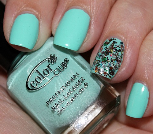 What's On My Nails - Color Club Blue-Ming and Nicole by OPI Rainbow In ...
