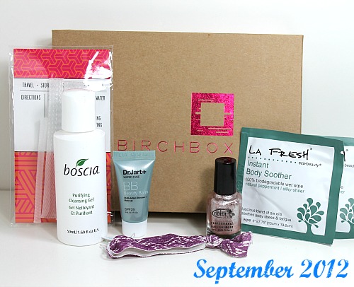 Birchbox September 2012
