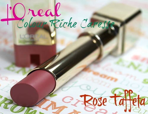 L'Oreal Colour Riche Caresse Lipstick Rose Taffeta