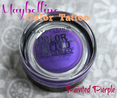 Maybelline Painted Purple 24hr Color Tattoo Cream Eyeshadow