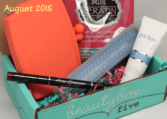 Beauty Box 5: August 2015 / myfindsonline.com