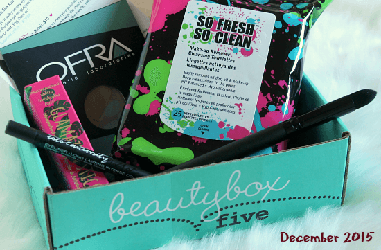 Beauty Box 5: December 2015 / myfindsonline.com