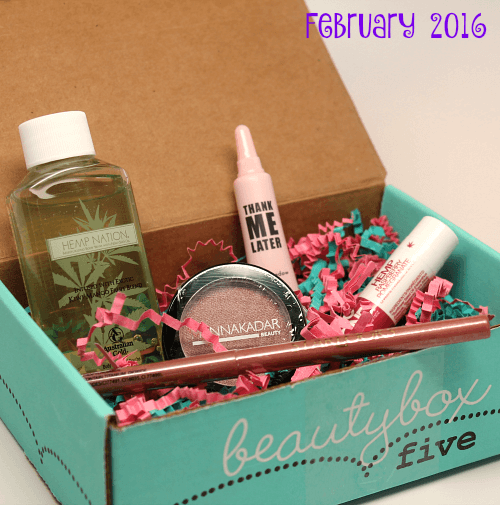 Beauty Box 5: February 2016 / myfindsonline.com