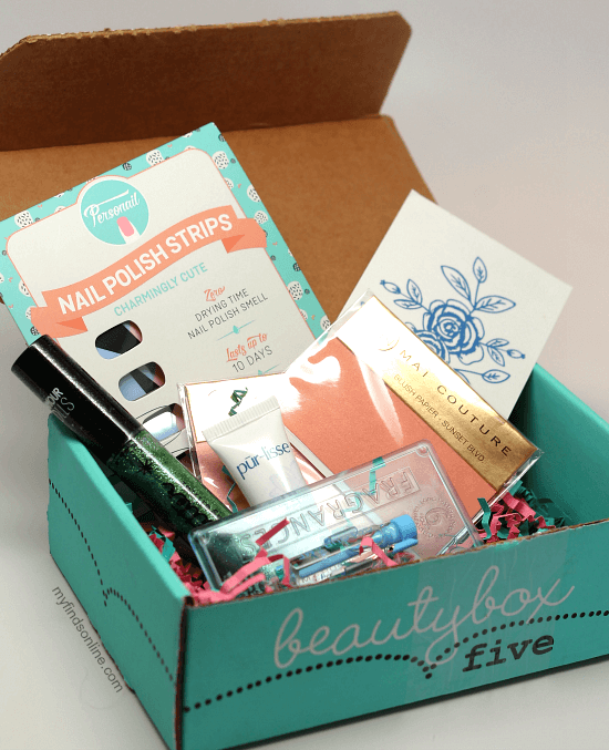 Beauty Box 5: March 2016 / myfindsonline.com