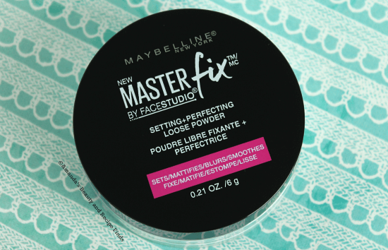Maybelline Master Fix Setting & Perfecting Loose Powder / myfindsonline.com