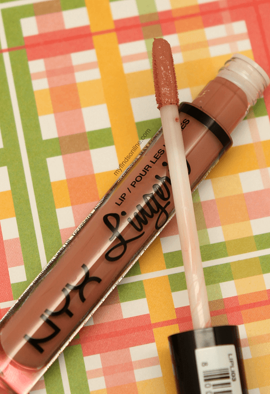 NYX Lace Detail Lip Lingerie Liquid Lipstick / myfindsonline.com