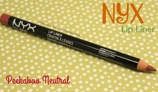 NYX Peekaboo Neutral Lip Liner Pencil / myfindsonline.com