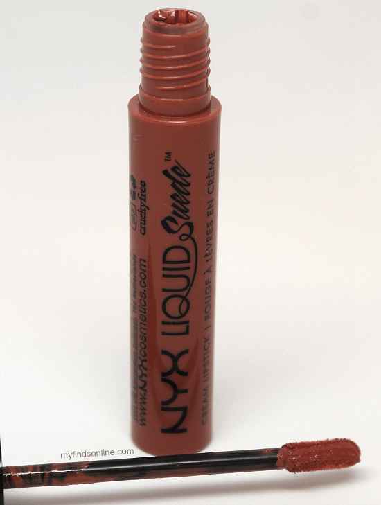 NYX Soft Spoken Liquid Suede Cream Lipstick / myfindsonline.com