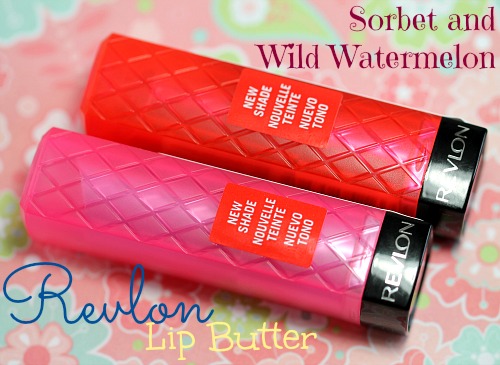 Revlon Colorburst Lip Butter Sorbet and Wild Watermelon