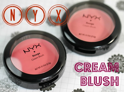 NYX Glow and Natural Cream Blush Swatches