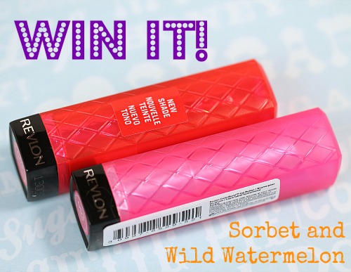Giveaway: Revlon Sorbet and Wild Watermelon Lip Butter