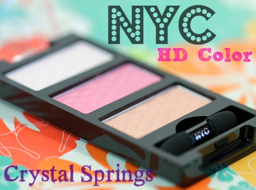 NYC New York Color Crystal Springs HD Color Eyeshadow Trio