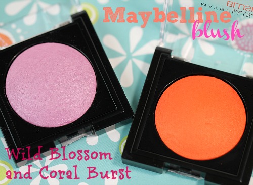 Maybelline Coral Burst and Wild Blossom Limited Edition Blush
