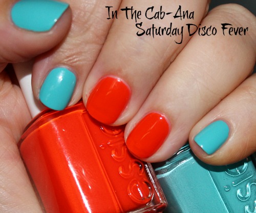 Essie In The Cab-Ana and Saturday Disco Fever Nail Polish