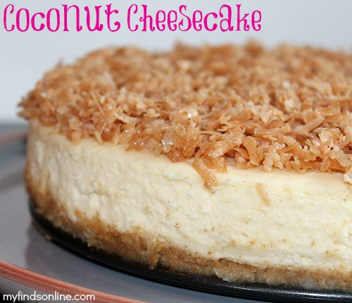Coconut Cheesecake Recipe