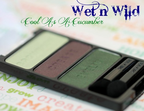 Wet N Wild Cool As A Cucumber Eyeshadow Trio
