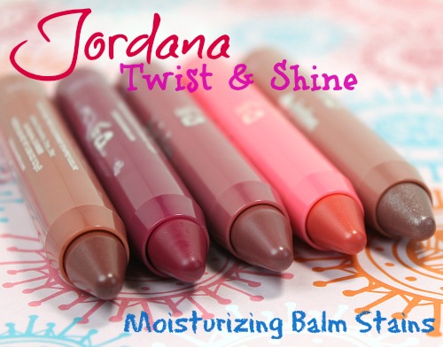Jordana Twist and Shine Moisturizing Lip Balm Stains