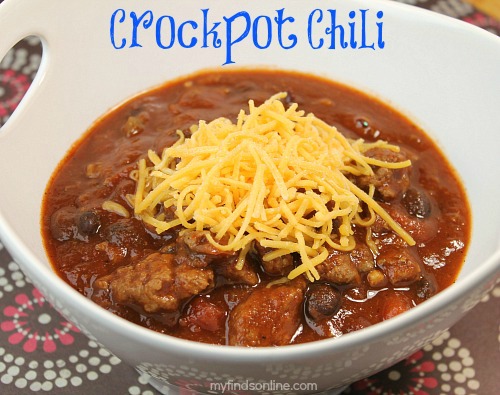 Quick and Easy Crockpot Chili Recipe