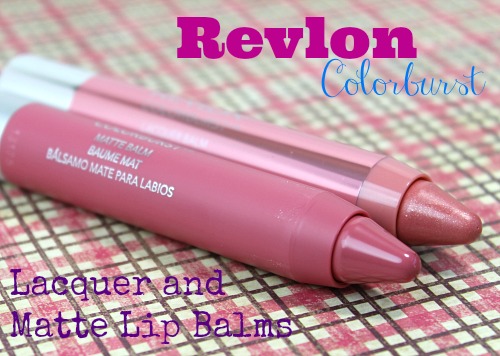 Revlon Colorburst Demure Lacquer and Elusive Matte Lip Balm