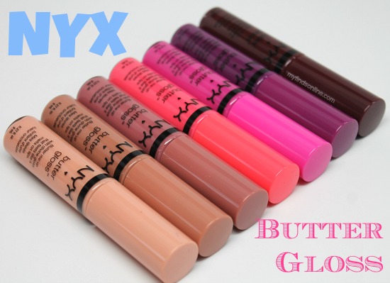 NYX Butter Gloss: New Shades For 2014