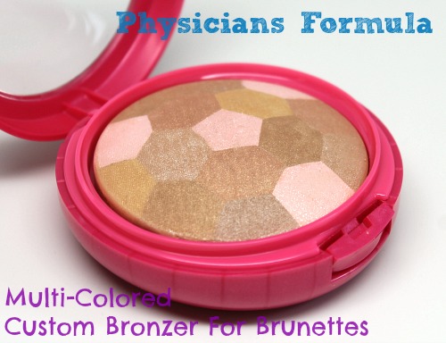 Physicians Formula Powder Palette Multi-Colored Custom Bronzer For Brunettes