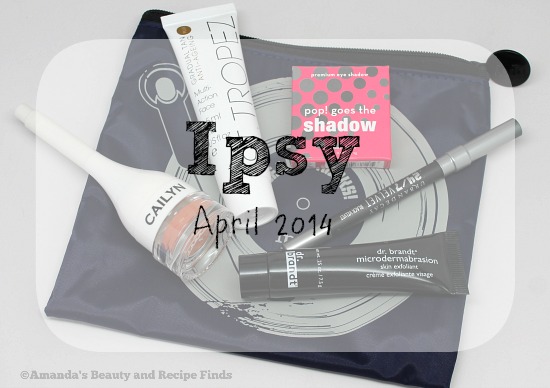 Ipsy Beauty Rocks: April 2014