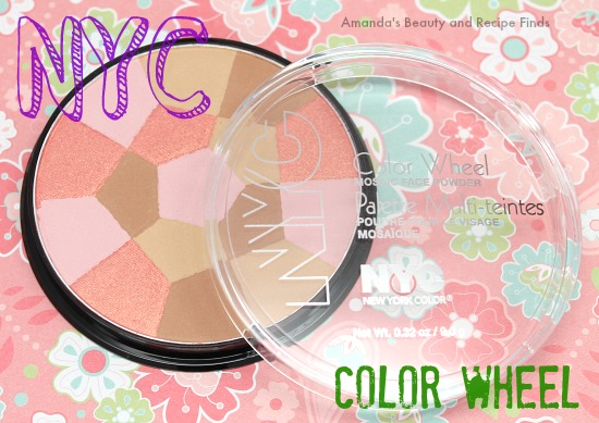 NYC Spring Petals Color Wheel Mosaic Face Powder