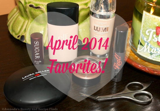 April 2014 Beauty and Makeup Favorites