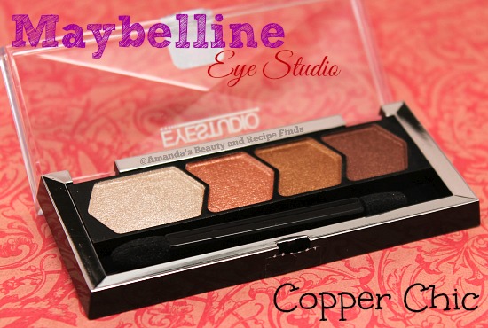 Maybelline Eye Studio Eyeshadow Quad: Copper Chic