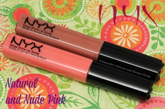 NYX Natural and Nude Pink Mega Shine Lip Gloss