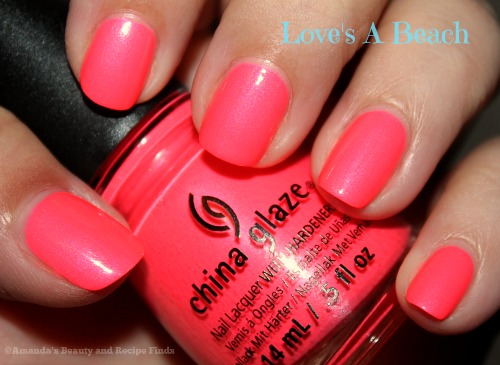 China Glaze Love's A Beach nail polish