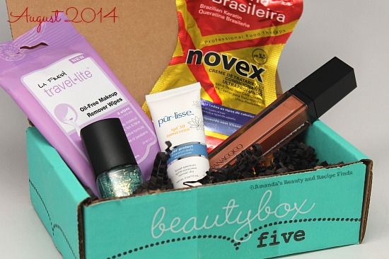Beauty Box 5: August 2014